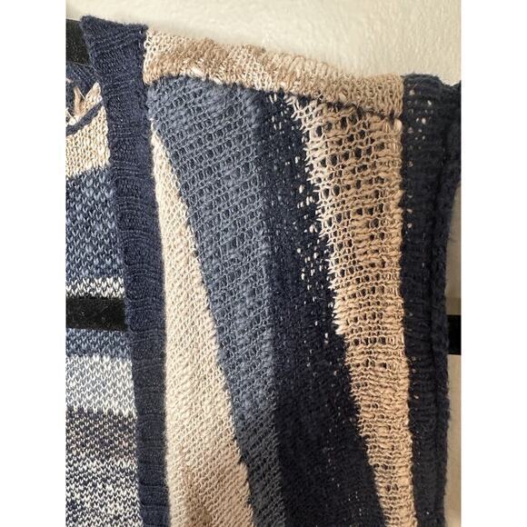 Democracy Women’s Open Cardigan Sleeveless Sweater Vest Pockets Medium Open Knit - Picture 9 of 16